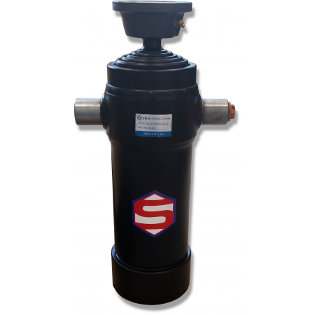 Zestaw Hydrauliczny WYWROTU NA TYŁ 4,6 m 1432 mm 12T KIPRA 12V + MOCOWANIA